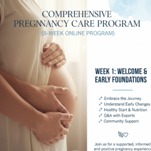 Comprehensive Pregnancy Care Program (8-Week Online Program)